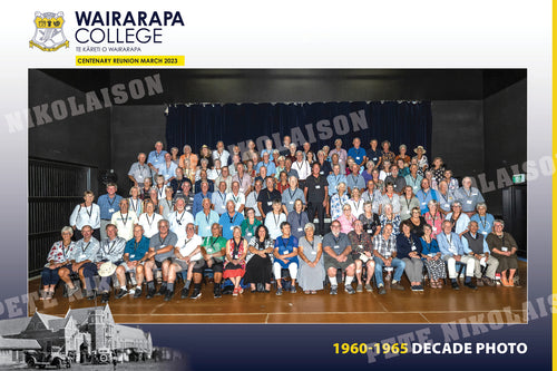 1960-65 Decade Photo - Wairarapa College Centenary