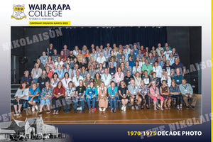 1970-75 Decade Photo - Wairarapa College Centenary