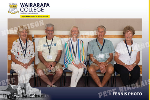 Tennis Photo - Wairarapa College Centenary
