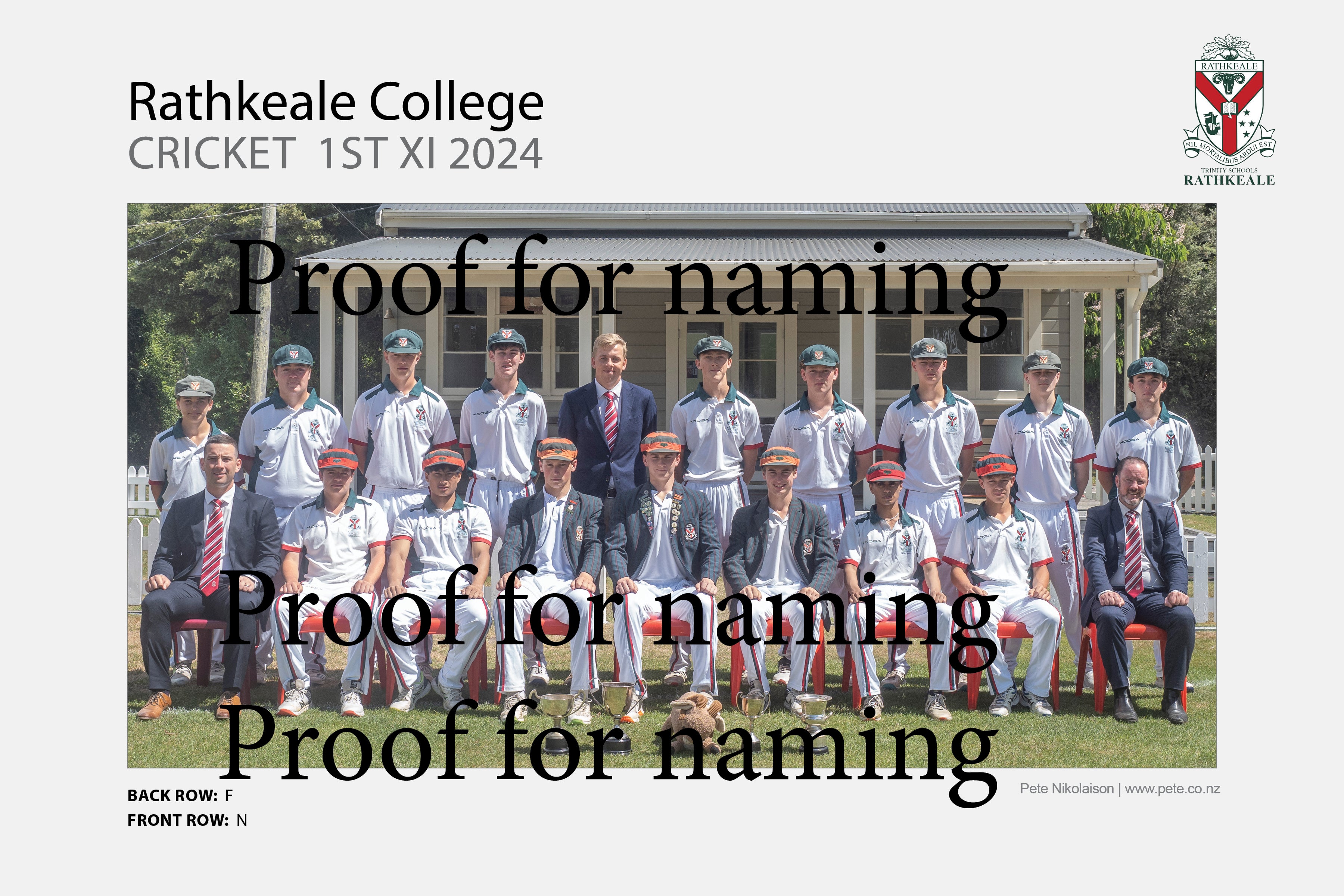 Cricket 1st XI 2024