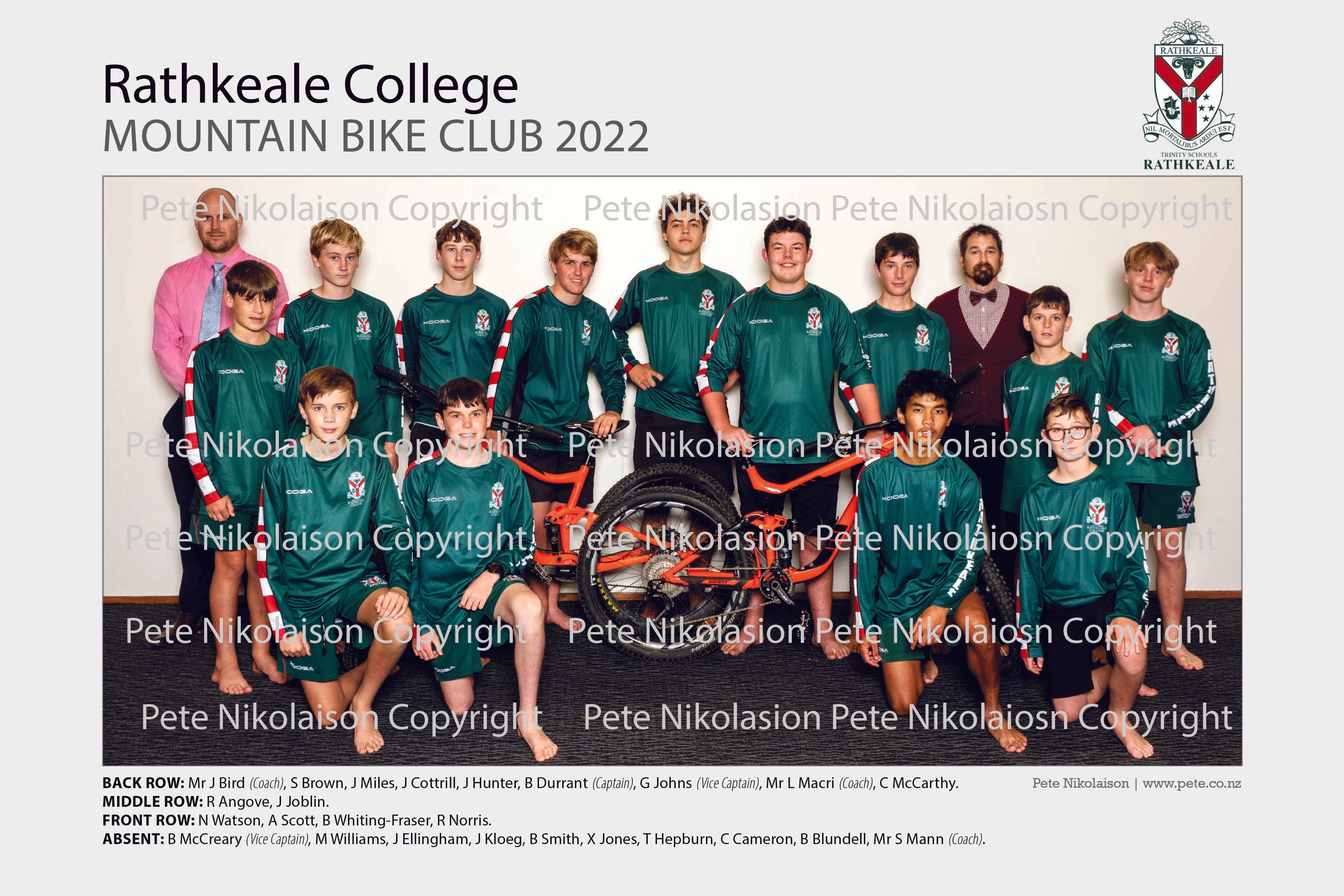 Mt Bike  - Rathkeale College 2022