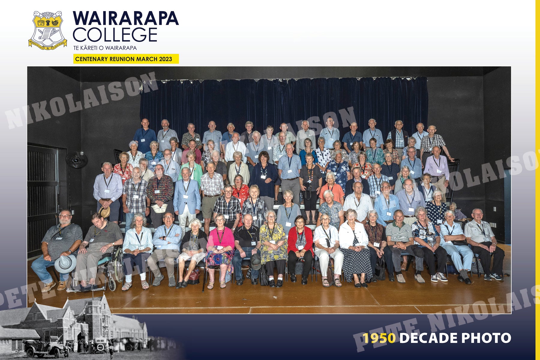 1950 Decade Photo - Wairarapa College Centenary
