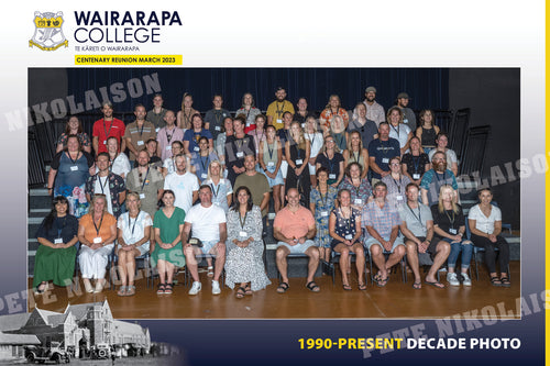 1990 - Present Decade Photo - Wairarapa College Centenary