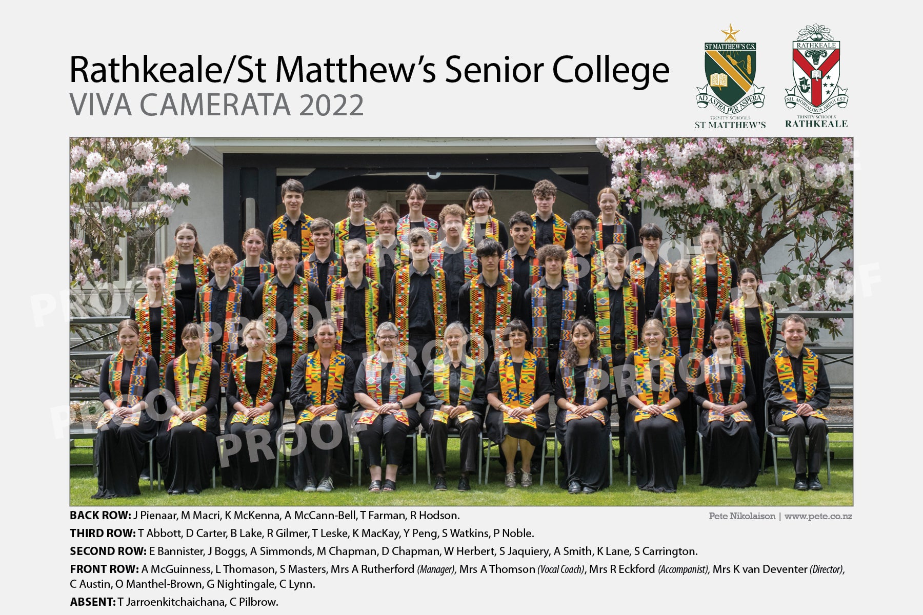 Viva Camerata - Rathkeale St Matthew’s Senior College 2022