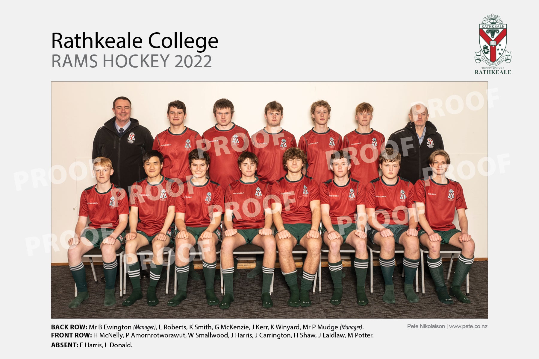 Hockey Rams - Rathkeale College 2022