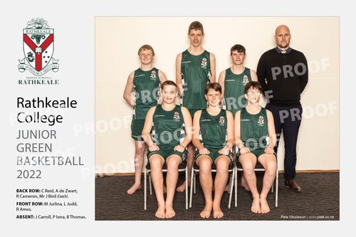 Basketball Green Junior - Rathkeale College 2022