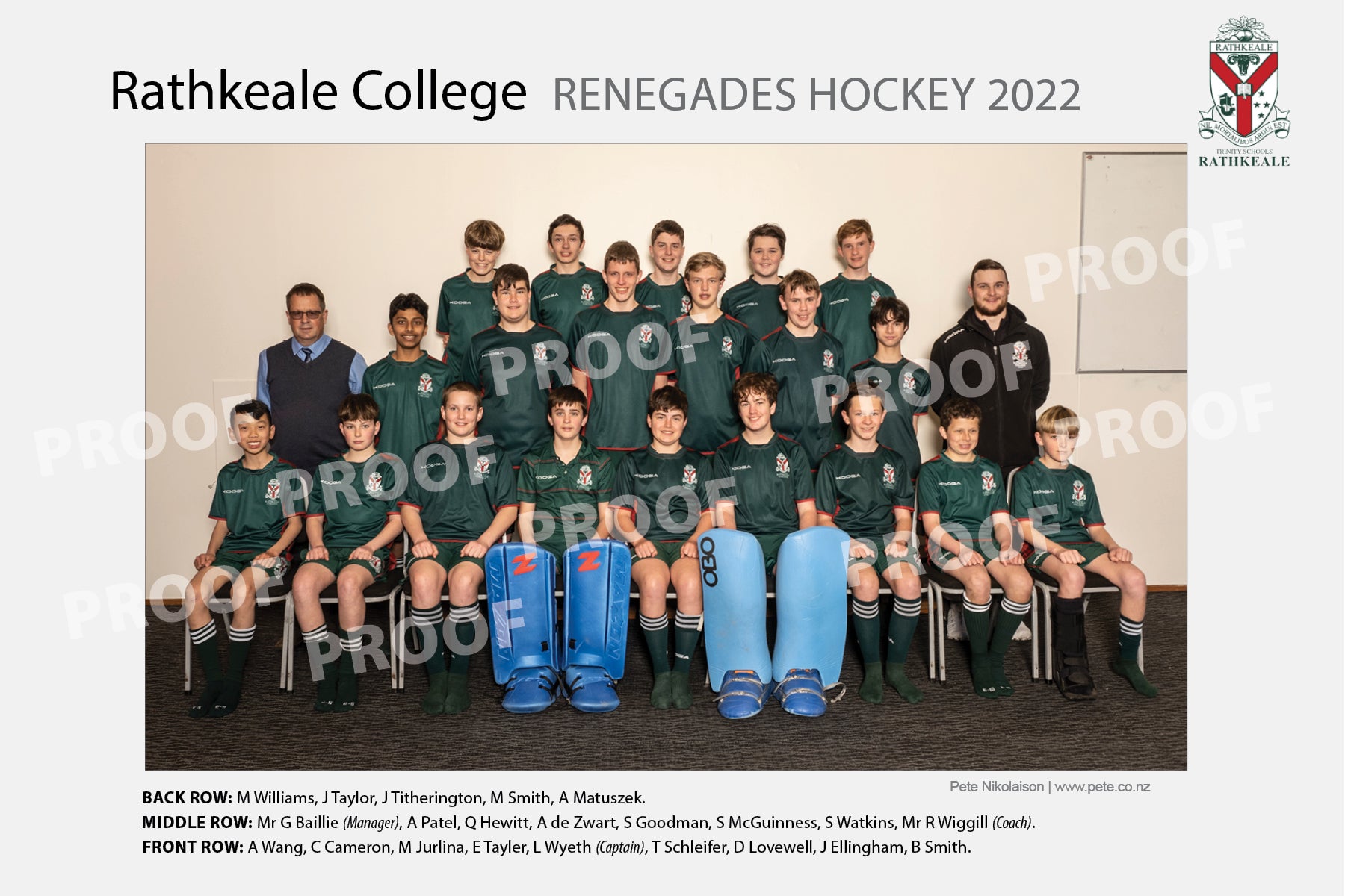 Hockey Renegades - Rathkeale College 2022