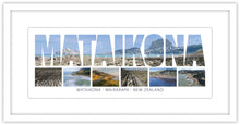 Load image into Gallery viewer, MATAIKONA WORDS COASTAL MONTAGE