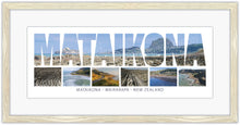 Load image into Gallery viewer, MATAIKONA WORDS COASTAL MONTAGE