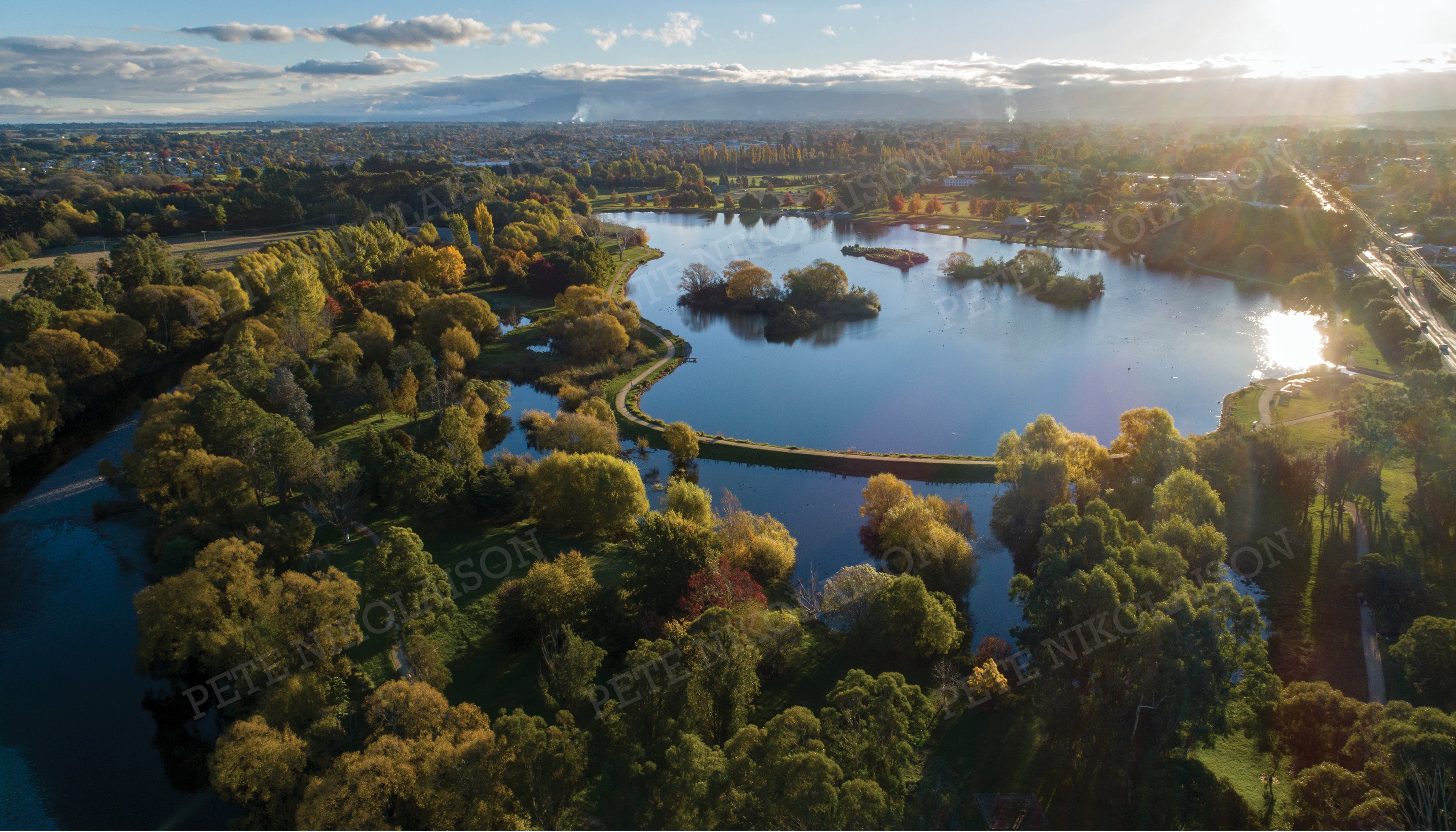 HENLEY LAKE AERIAL