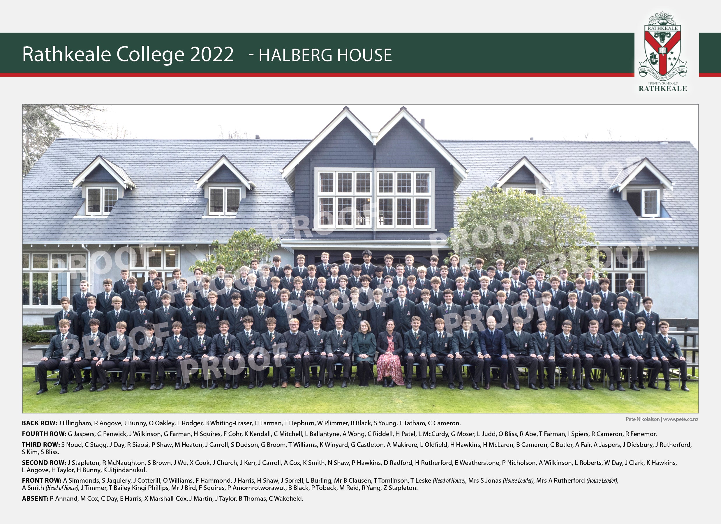 Halberg House - Rathkeale College 2022