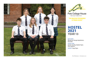 Year 13 Poto College House - 2021