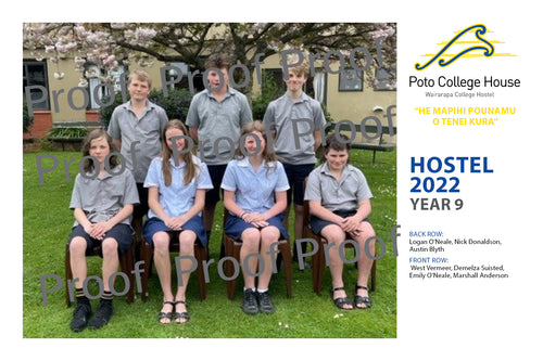 Year 9 Poto College House - 2022